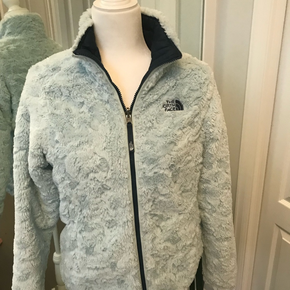 North Face brand woman’s reversible jacket.